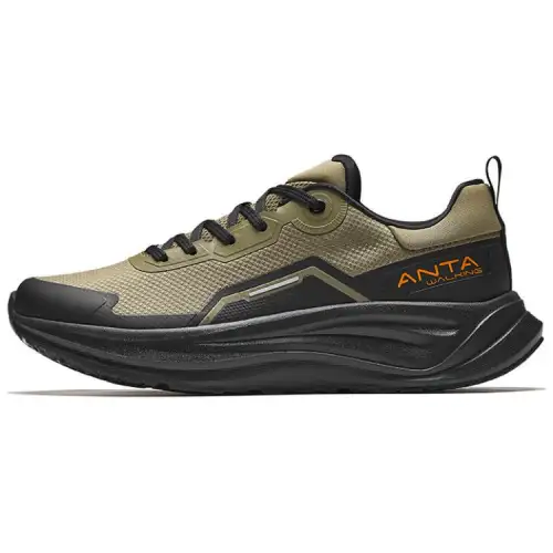Anta Le Dao Slip Resistant Abrasion Resistant Cushioning Low top Training Shoes Men's Green Black