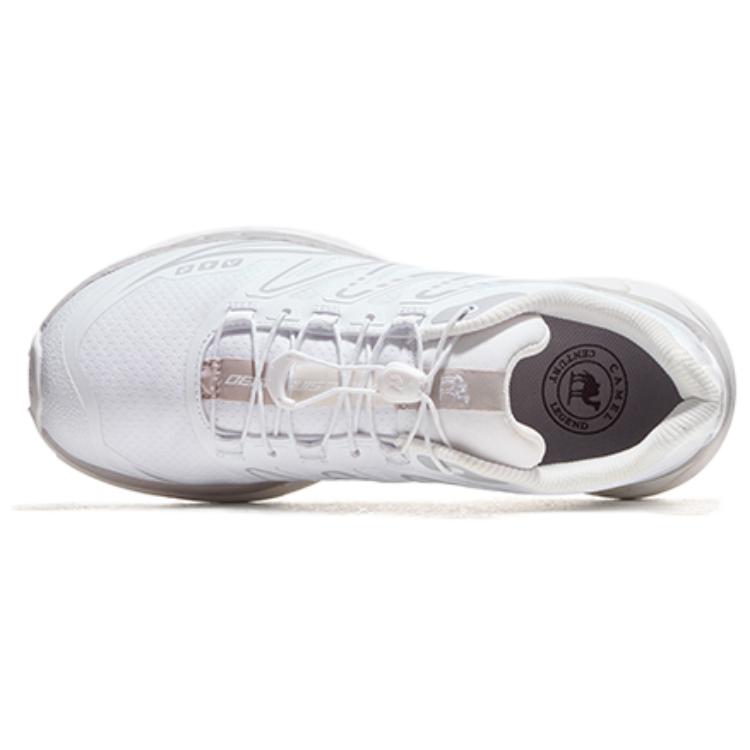 CAMEL Breathable, Lightweight, Slip Resistant Low top Mountaineering Shoes Men’s White Gray
