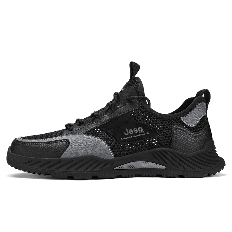 Jeep Low top Mountaineering Shoes Men’s Black