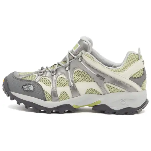 THE NORTH FACE Hedgehog 06 Low top Hiking Shoes Men's Silver Gray Yellow