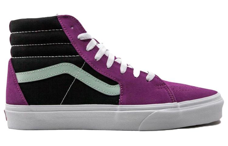 Кеды Vans SK8 (фиолетово-черные) — фото 2