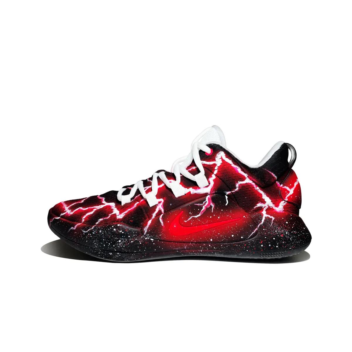 Nike Hyperdunk X Red Wing Killer Trendy Cushioning Low top Basketball Shoes Men's Black
