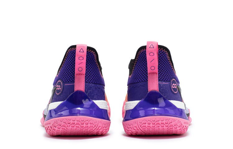 361° Big 3 Future California Sunset Cushioning Slip Resistant Abrasion Resistant Low top Basketball Shoes Men’s