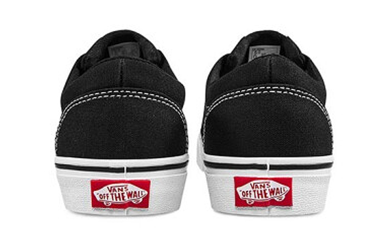 Женские кеды Vans Authentic (черно-белые) — фото 5
