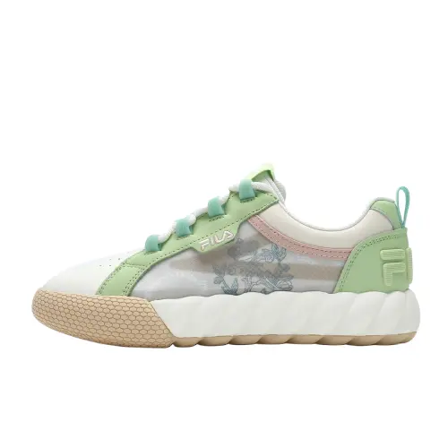 FILA CAMPO VERSAILLES Low top Skateboard Shoes Women's White Green