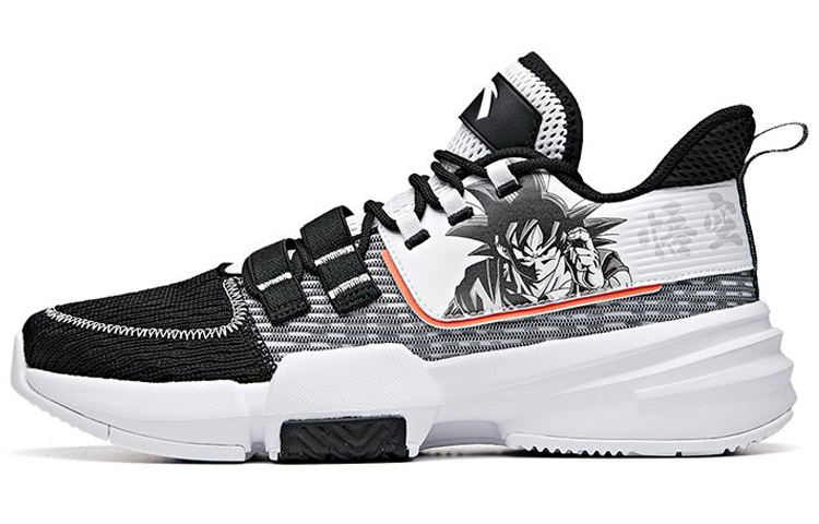 ANTA Basketball Shoes Men’s Low Top Black/White