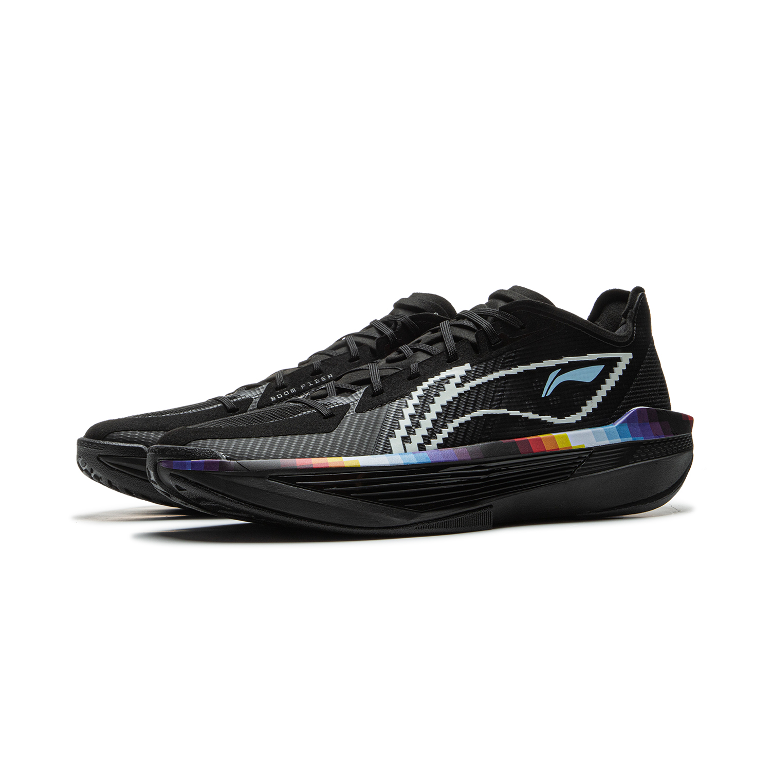 Li Ning ULTRALIGHT Cushioning Slip Resistant Abrasion Resistant Lightweight Rebound Grip Low top Basketball Shoes Men’s