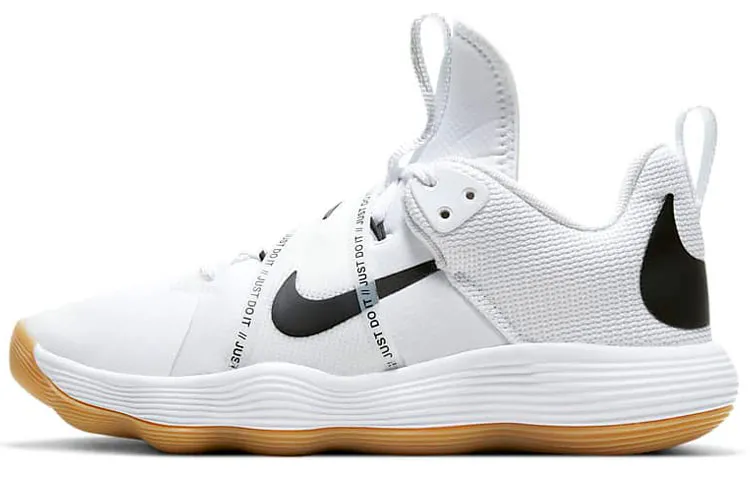 Nike React HyperSet Comfortable Round Toe Low top Training Shoes Unisex White Black Natural Rubber