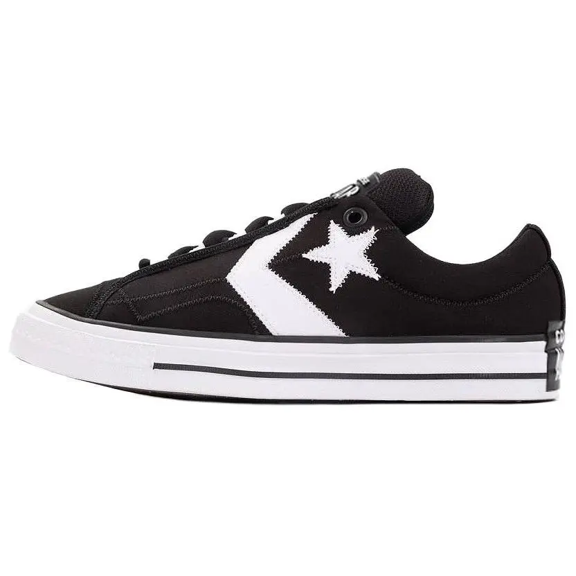 Star Player Converse 76 Low 'Puff - Black White'