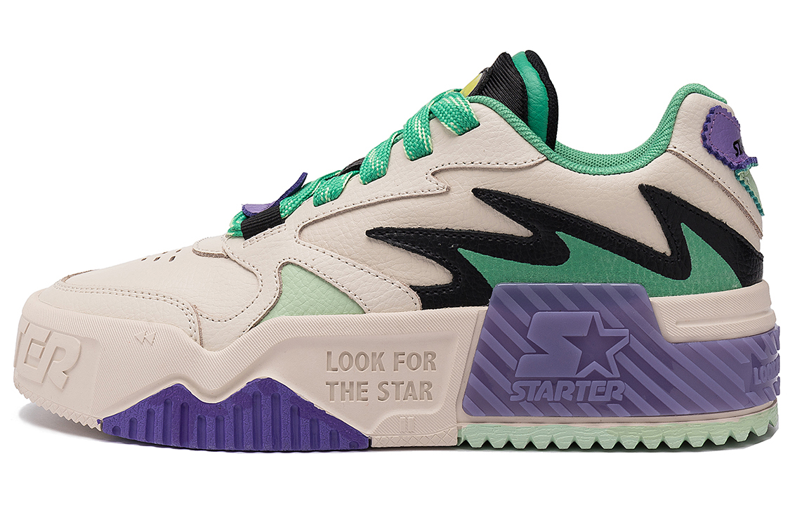 STARTER Skate Shoes Women's Low Top Purple