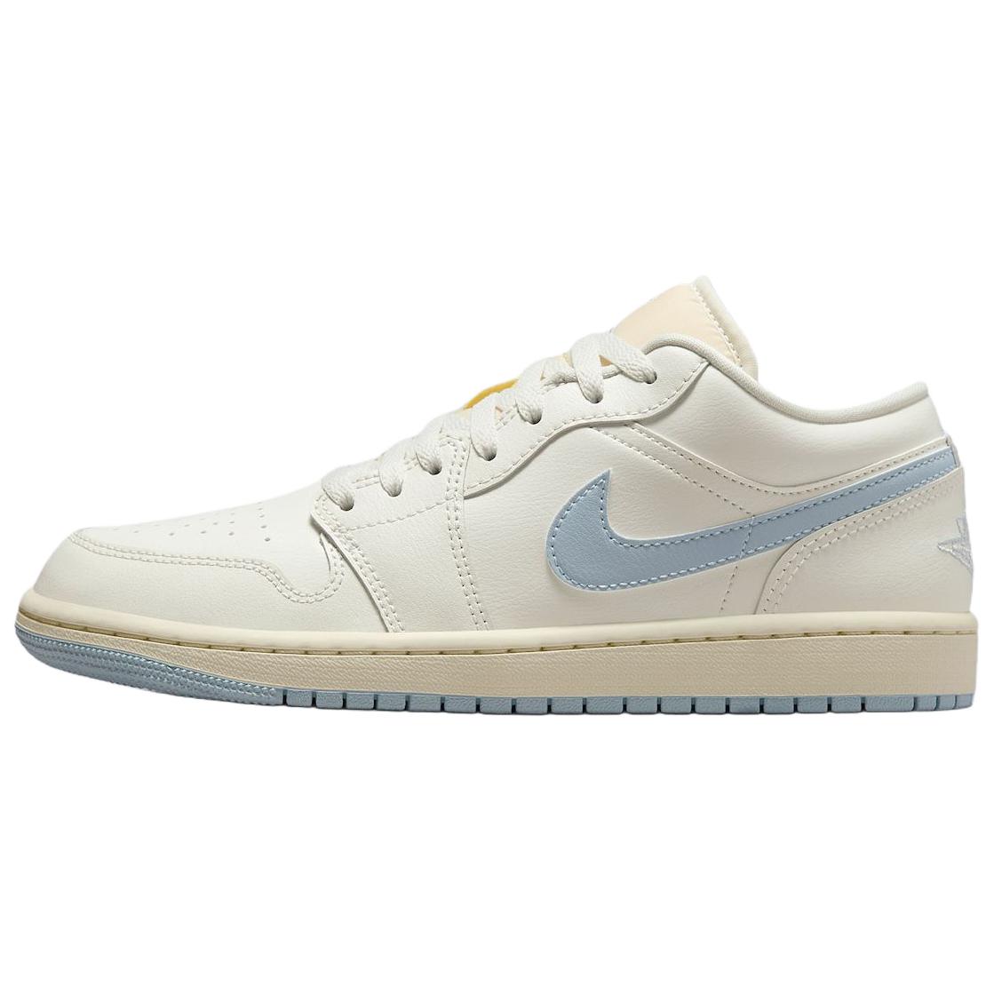 Кроссовки Jordan Air Jordan 1 Low Ghost (бело-синие)