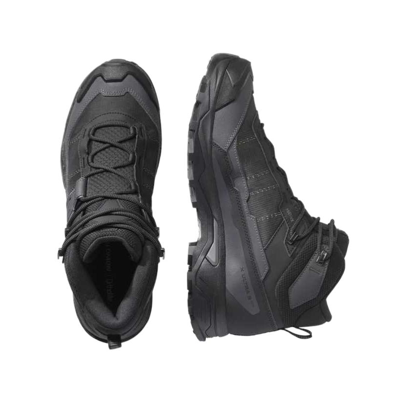 SALOMON X ULTRA 5 Mid top Hiking Shoes Men’s Black