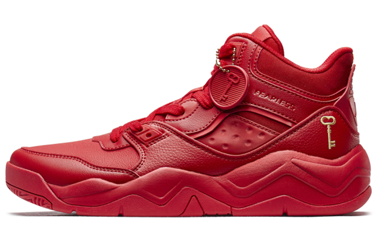 XTEP Cushioning Slip Resistant Abrasion Resistant Cushioning Slip Resistant Abrasion Resistant Mid top Basketball Shoes