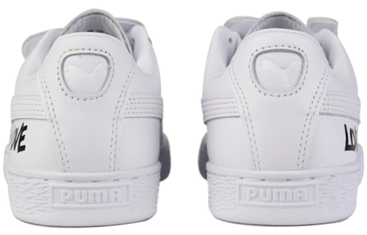Женские кеды PUMA Basket Studs Love (белые) — фото 4