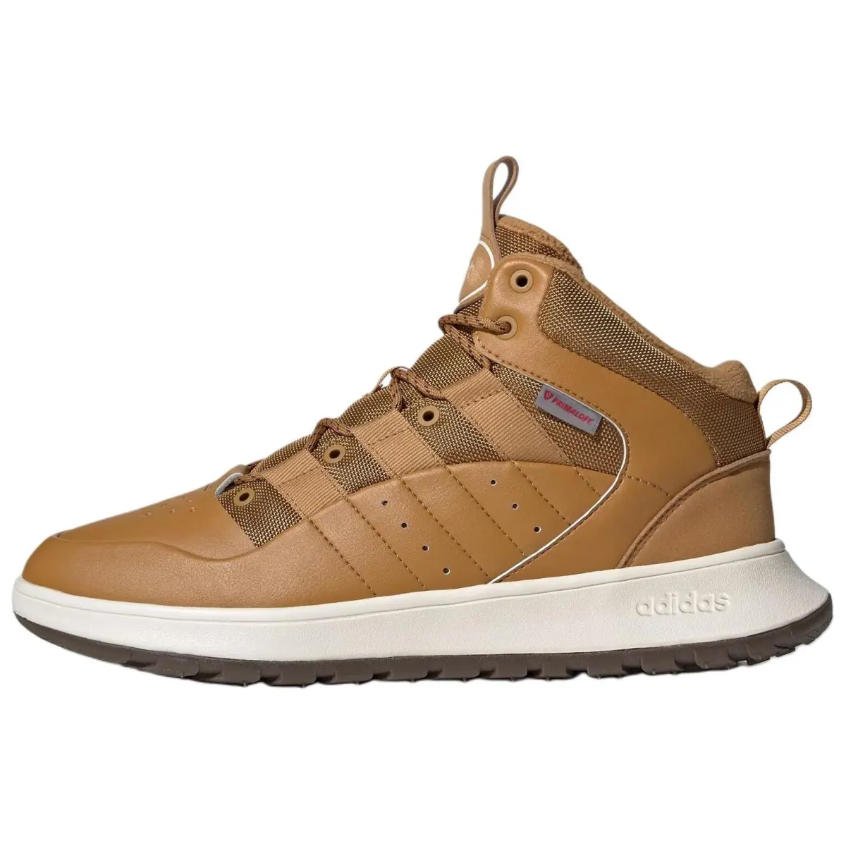 Adidas Slip Resistant Abrasion Resistant High top Vintage Basketball Shoes Unisex Brown