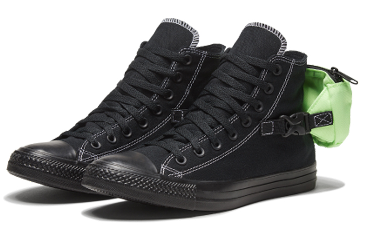 Кеды Converse All Star Buckle Up (черные) — фото 3