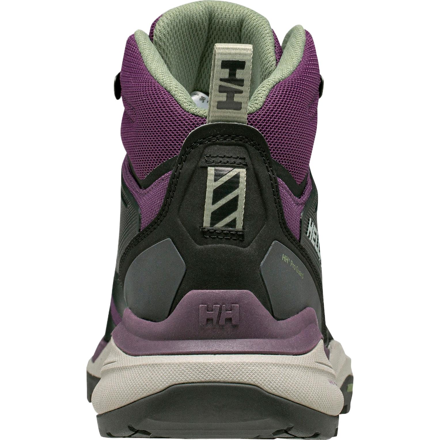 HELLY HANSEN Slip Resistant Abrasion Resistant High top Mountaineering & Hiking Shoes Women’s Purple