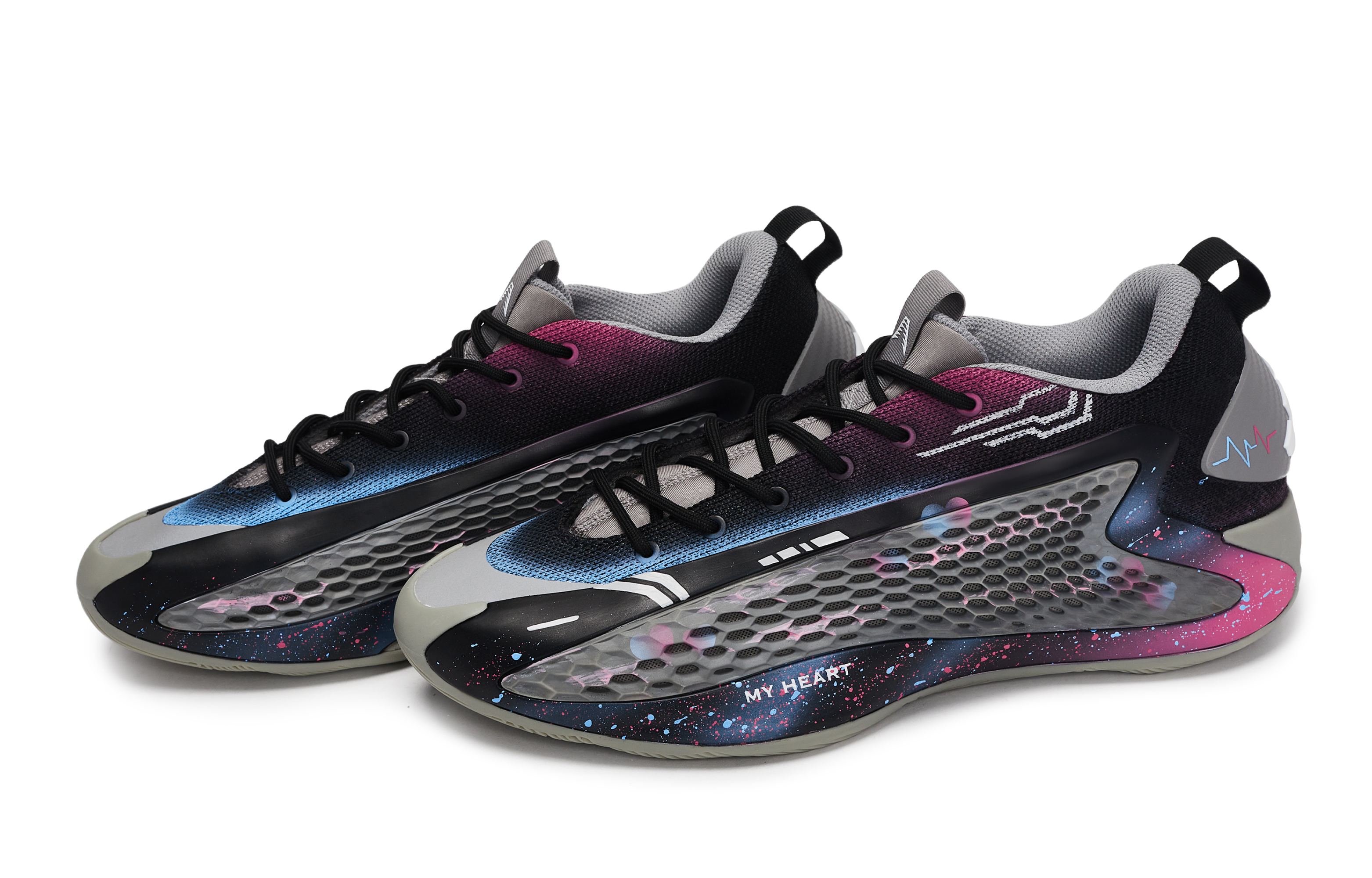 Adidas A.E. 1 811 Manufacturing, Electronic Heart, Special Shoe Box Abrasion Resistant Low top Basketball Shoes Unisex
