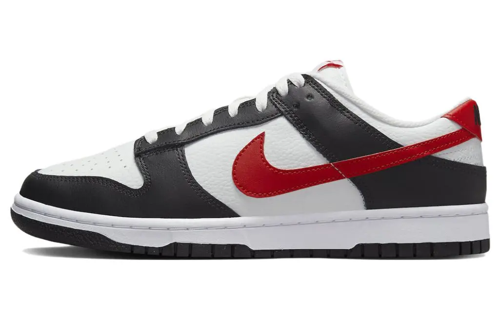 Nike Dunk Low Retro Red Swoosh Panda