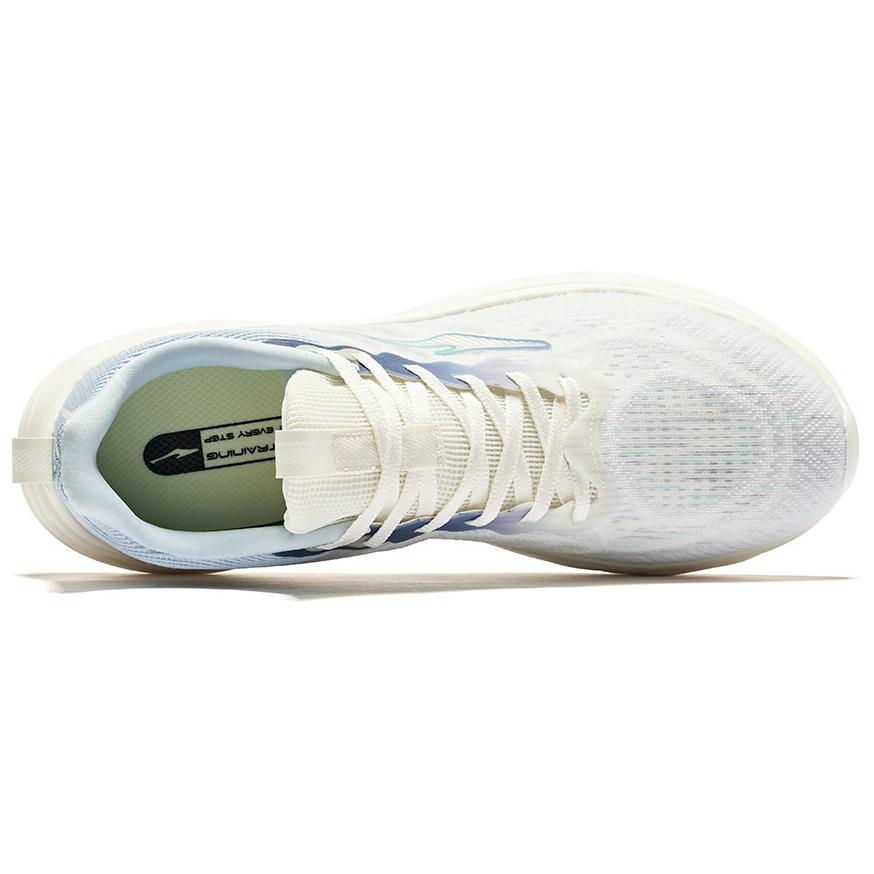 Erke P Pop Comfortable And Breathable Cushioning, Wear Resistant Low top Training Shoes Men’s White Gray Blue