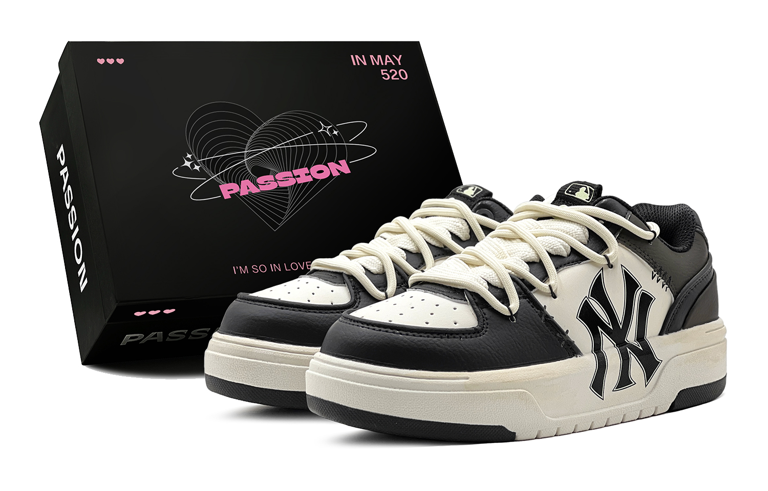 MLB Chunky Liner Summer Travel, Vintage Repainted, Dark Chocolate, Deconstructed Style Low top Skateboard Shoes Unisex