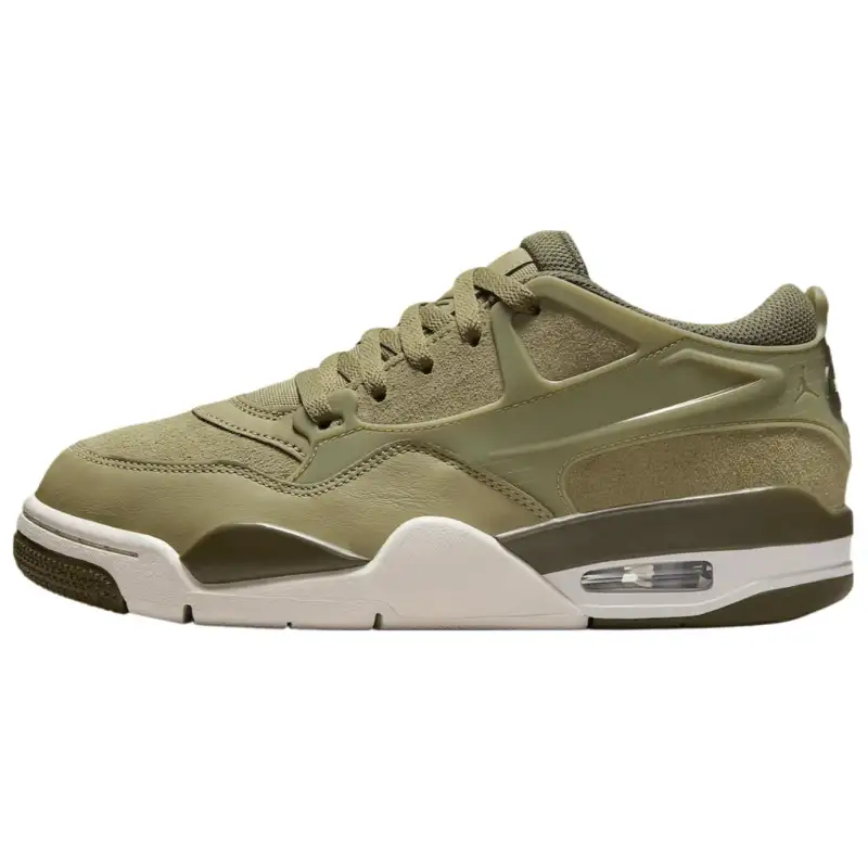 Jordan Air Jordan 4 Low top Vintage Basketball Shoes Women's Green