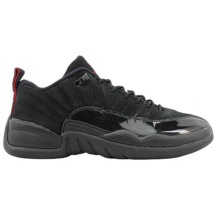 Jordan 12 Retro Low Black Patent