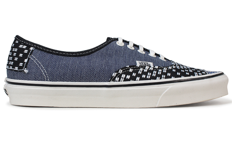 Кеды Vans Authentic Classic (черно-синие) — фото 2