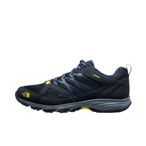 THE NORTH FACE GORE TEX Abrasion Resistant Waterproof And Breathable Lightweight Low top Hiking Shoes Men's Blue Black