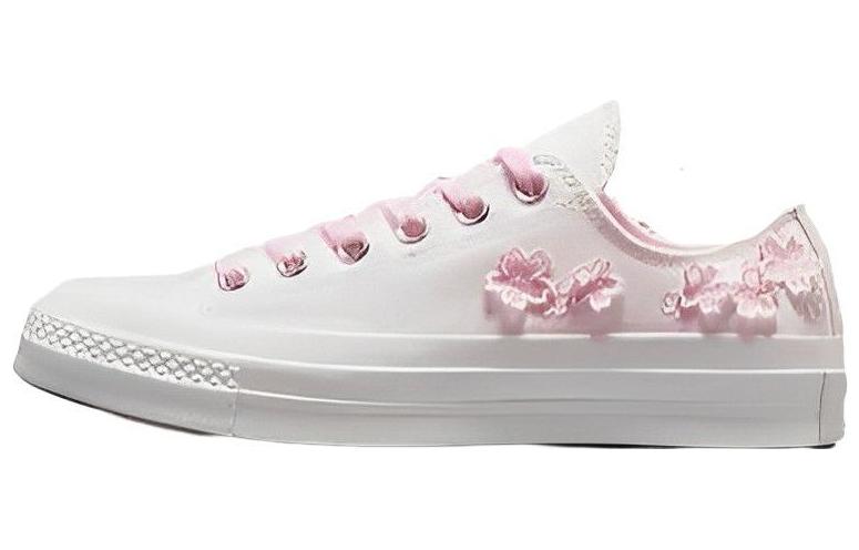 Converse 1970s Abrasion Resistant Breathable Low top Canvas Shoes Women's Pink