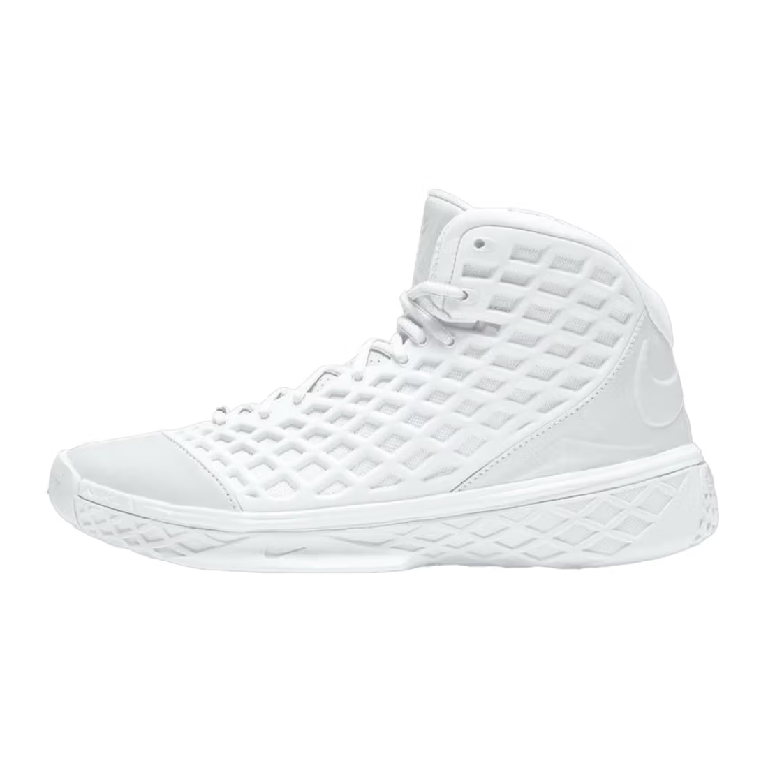 Nike Zoom Kobe 3 Protro "Halo" comfortable and versatile, non-slip and wear-resistant, high-top, retro basketball shoes, same style for men and women, white