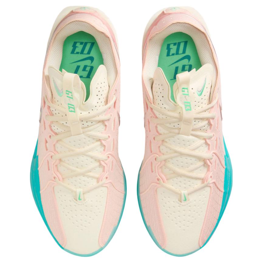 Nike G.T. Cut 3 Slip Resistant And Breathable Slip Resistant And Breathable Low top Basketball Shoes Unisex Pink