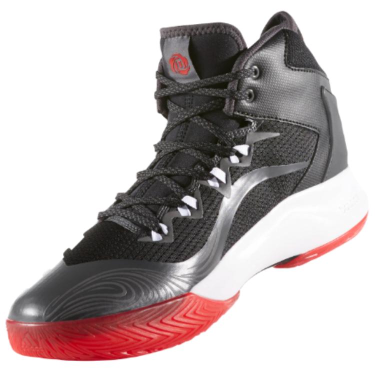 Adidas D Rose Dominate Slip Resistant Abrasion Resistant Mid top Basketball Shoes Men’s Black