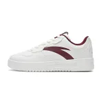 Anta Classic Cushioning, Wear Resistant Low top Skateboard Shoes Men's White Red