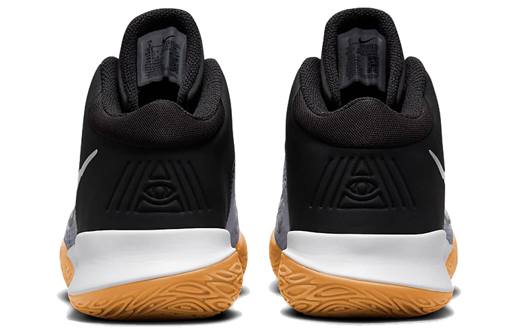 Мужские кроссовки Nike Flytrap 4 Kyrie EP (черный / белый / серый) — Чёрный / белый / серый — фото 5