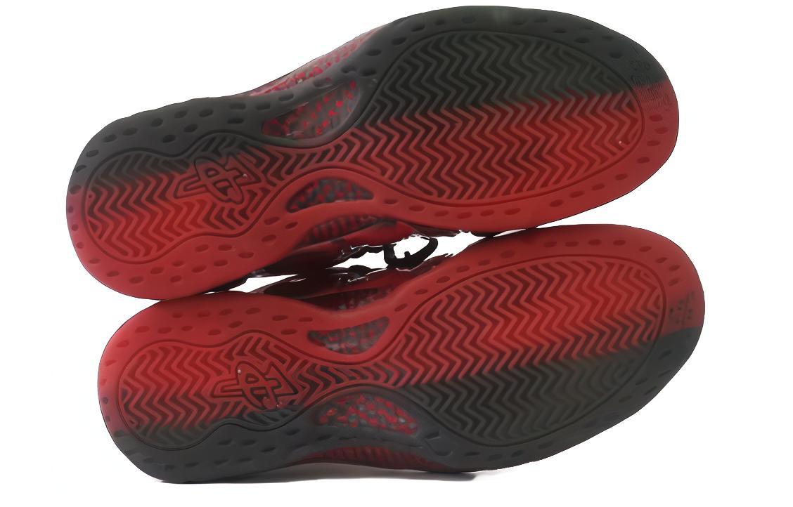 Мужские кроссовки Nike Foamposite One Doernbecher (черно-красные) — фото 5