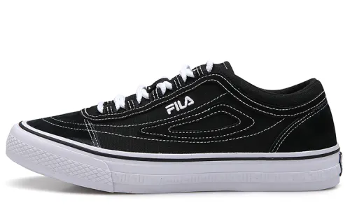 FILA Canvas Abrasion Resistant Slip Resistant Cushioning Low top Skateboard Shoes