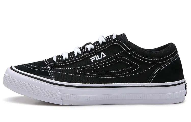 FILA Canvas Abrasion Resistant Slip Resistant Cushioning Low top Skateboard Shoes