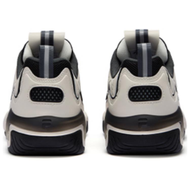 FILA FUSION Low top Vintage Basketball Shoes Men’s White Black