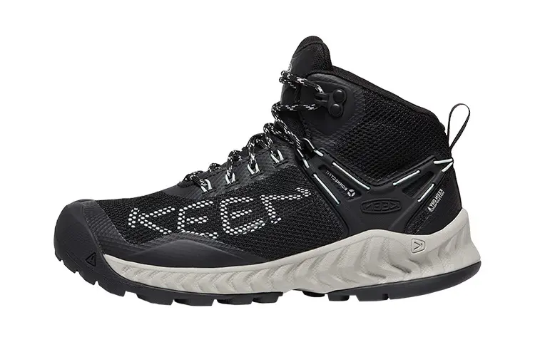 Keen NXIS EVO MID WP Mid top Hiking Shoes, Outdoor Shoes Women's Black