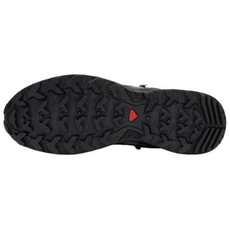 SALOMON X Ultra Pioneer 2 Cushioning Breathable Grip Mid top Hiking Shoes Men’s Black