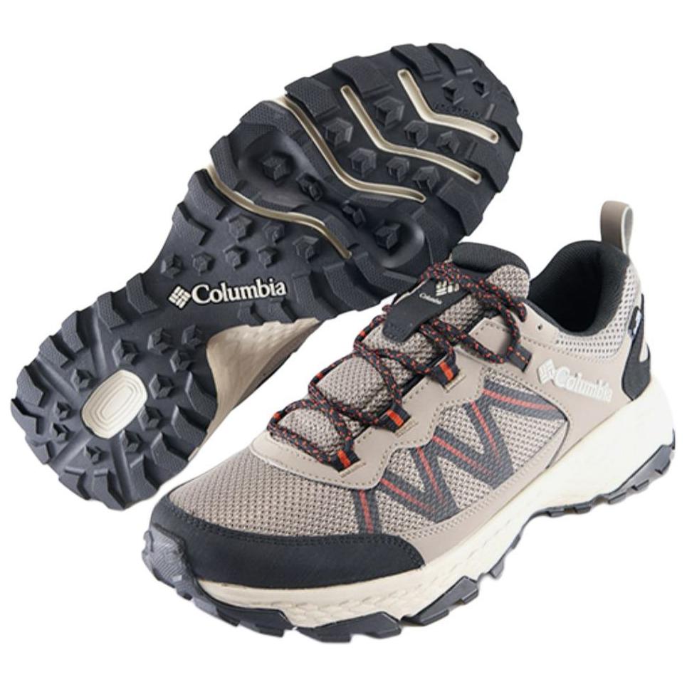 Columbia Peakfreak Rush Slip Resistant Abrasion Resistant Support Low top Mountaineering & Hiking Shoes Men’s Khaki