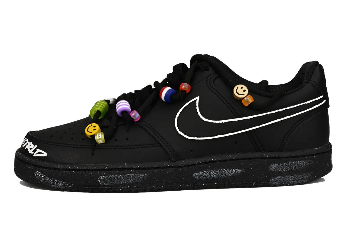 Nike Court Vision Low Abrasion Resistant Lightweight Wear resistant And Lightweight Low top Skateboard Shoes Unisex