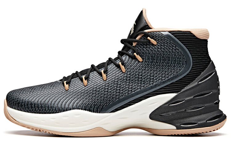 Anta Speedy Decision Comfortable Basketball Shoes Men's Black Gray