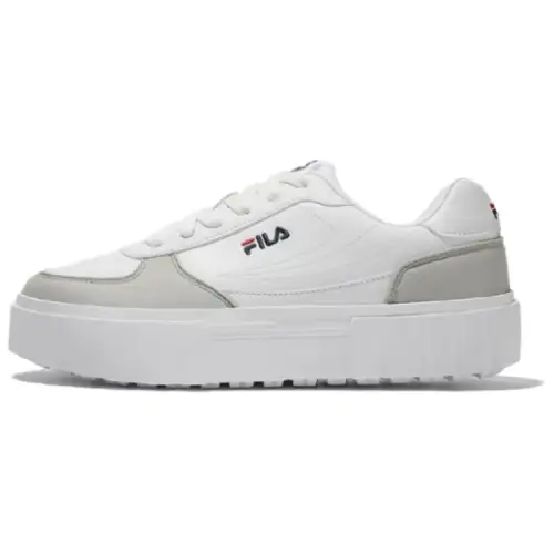 FILA Drop Low top Skateboard Shoes Unisex White Green