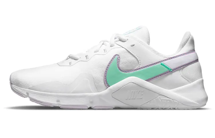 Nike Legend Essential 2 White Green Glow Women's