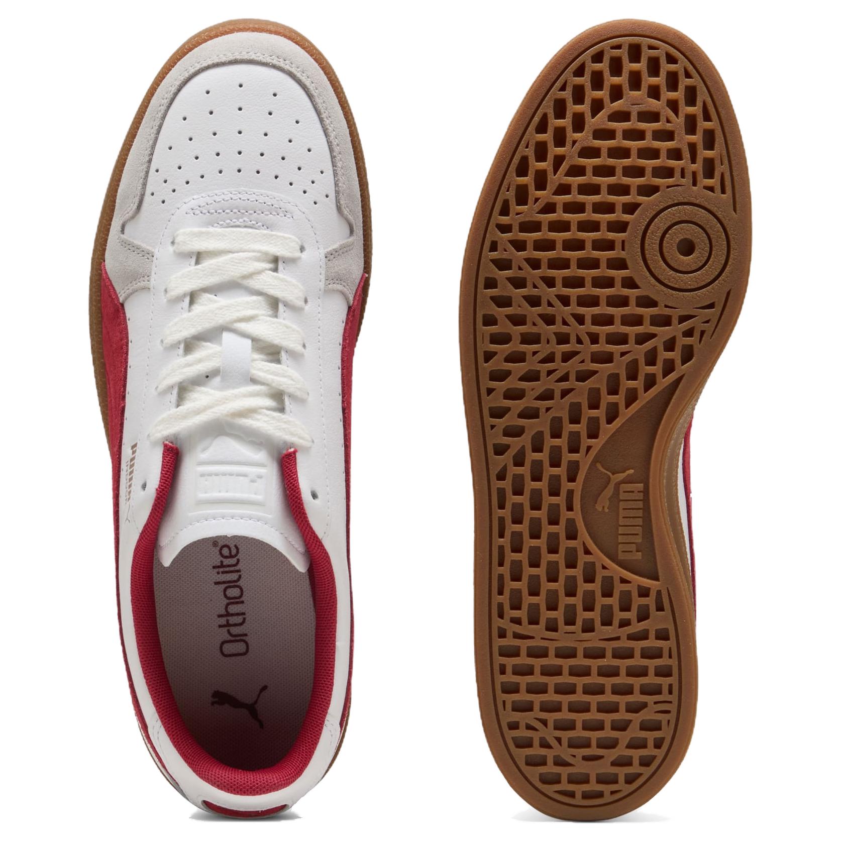 PUMA Indoor OG Low top Training Shoes Unisex White Red