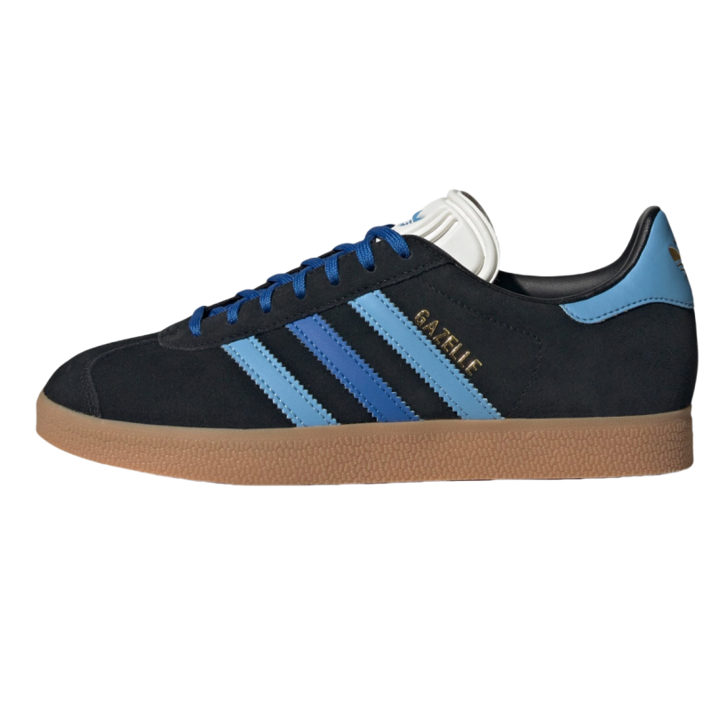 Gazelle Wmns Adidas Originals 'Black Light Blue' Women's