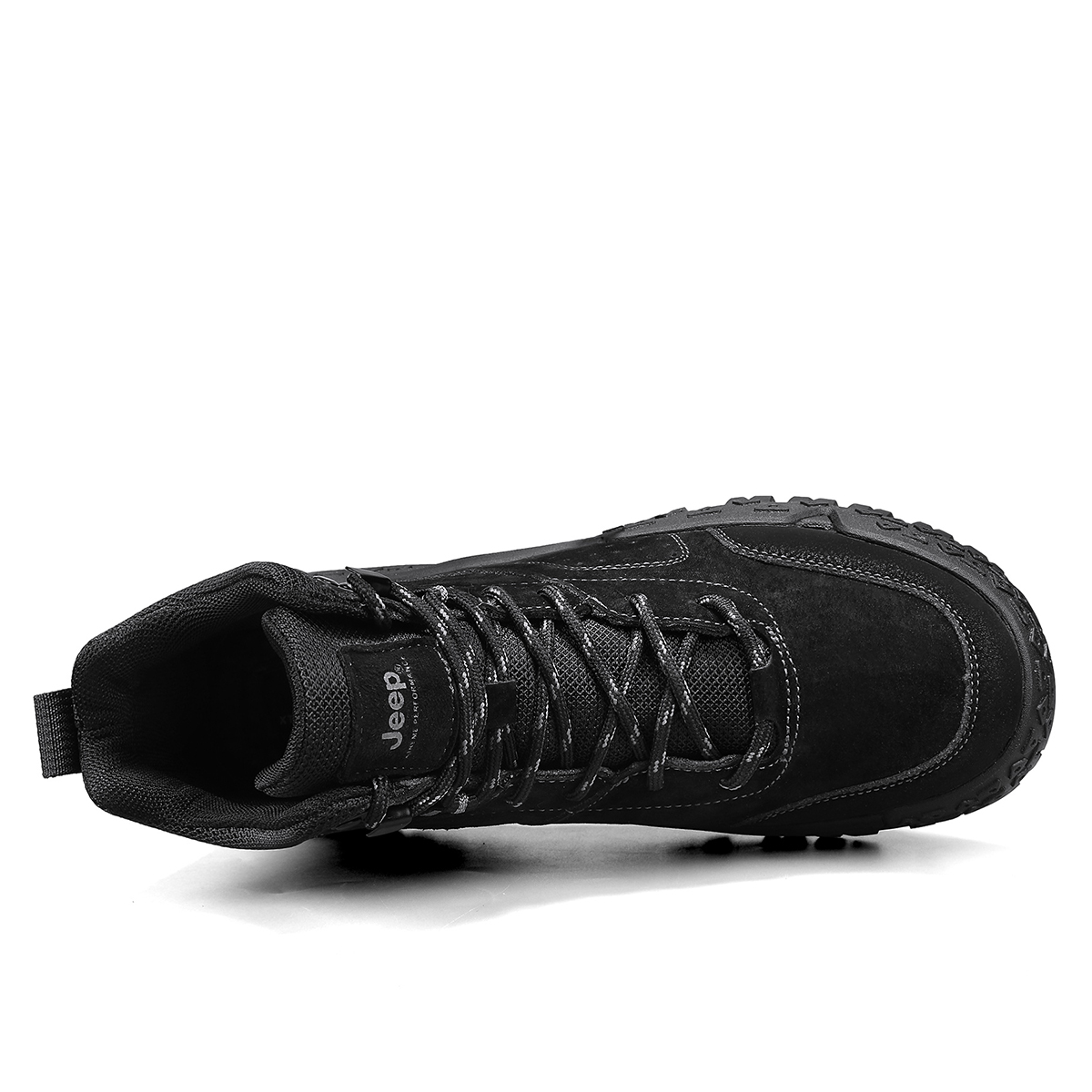 Jeep High top Mountaineering Shoes Men’s Black