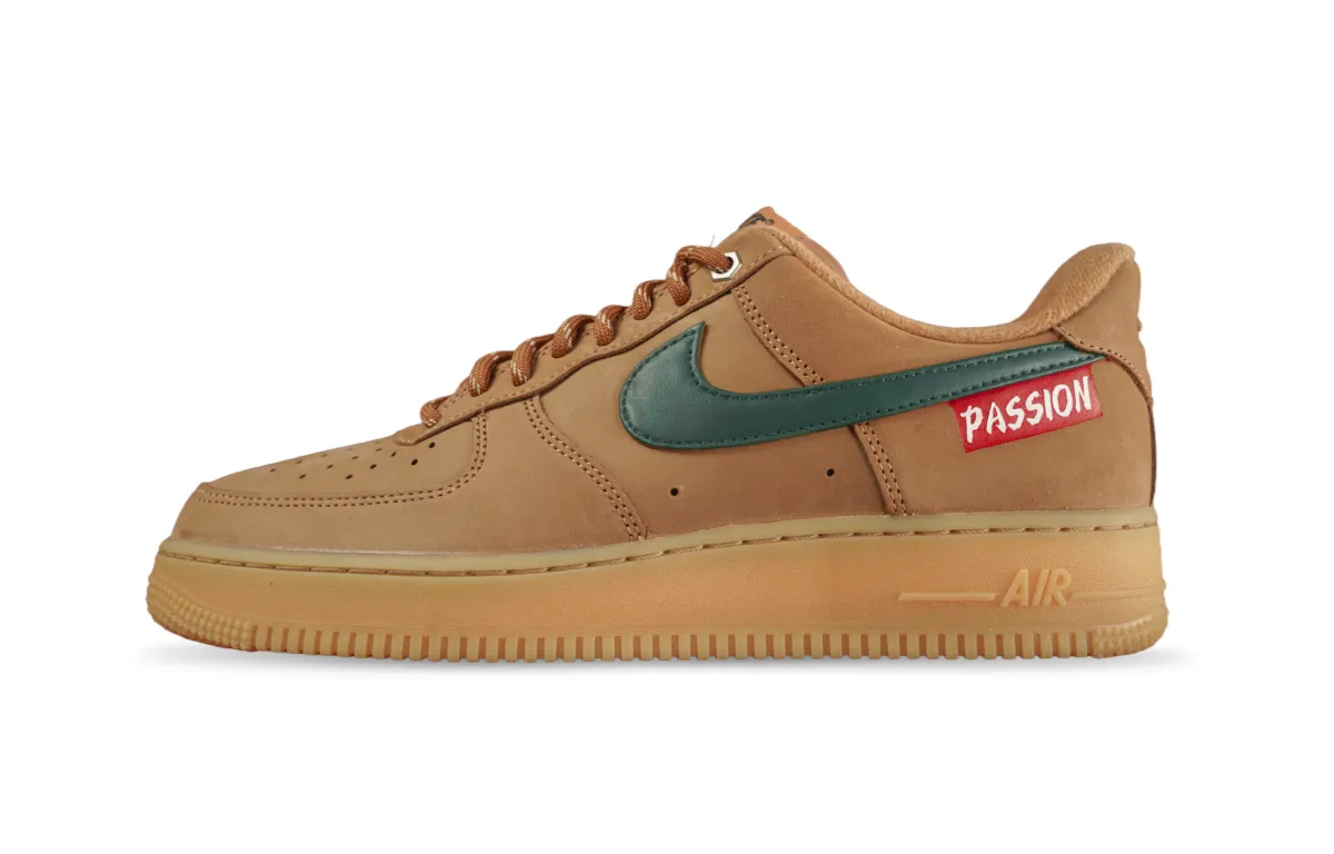 Nike Air Force 1 Low top Skateboard Shoes Unisex Brown